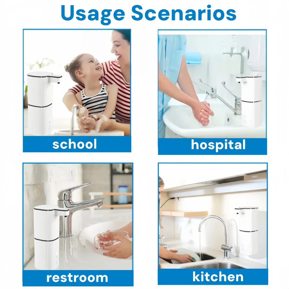 Cleanova™ Smart Foam Soap Dispenser – Touch-Free Hygiene